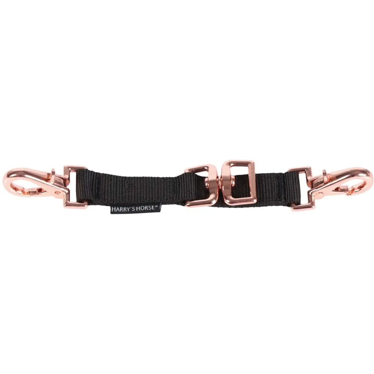 Harry's Horse Longeerbitstuk Rosegold Zwart 1