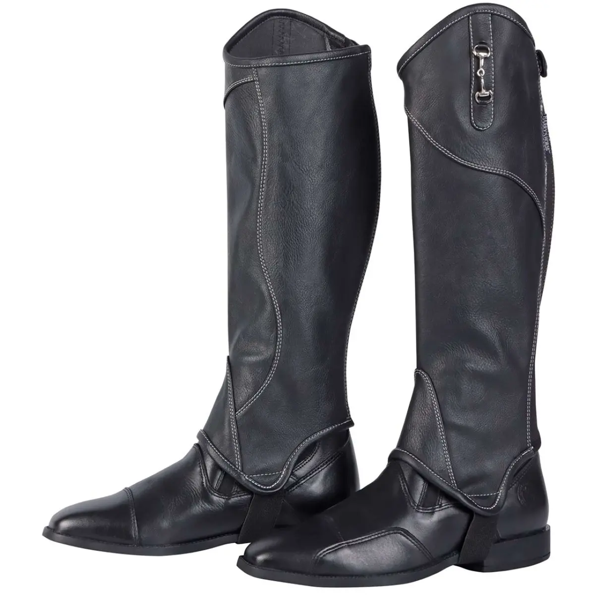 Harry's Horse Minichaps Bit Short And Wide Zwart 1