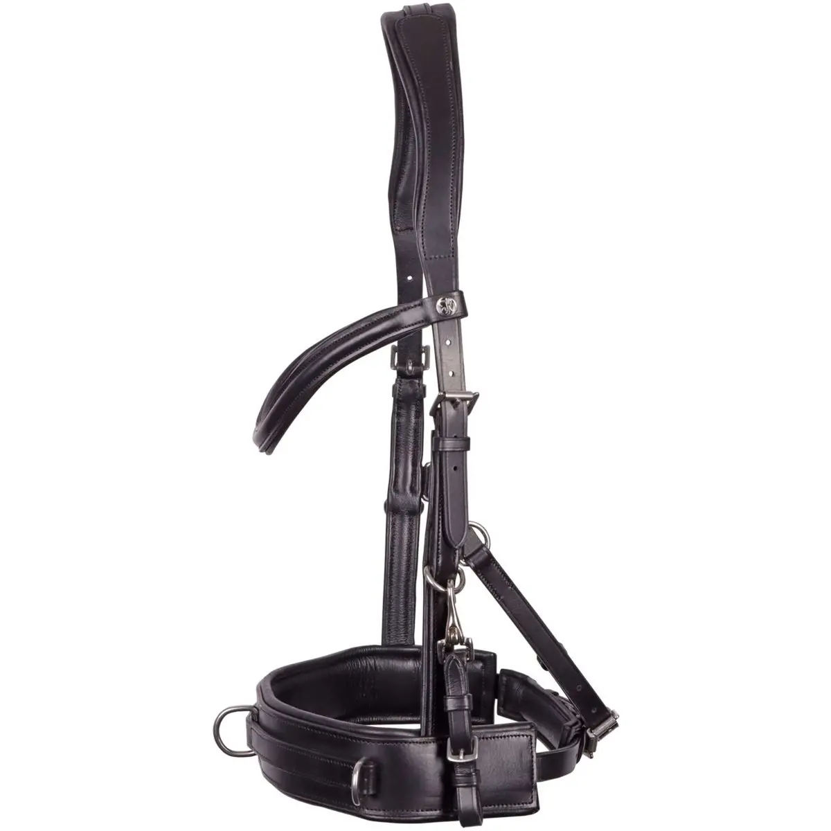 Harry's Horse Kaptoom Hoofdstel Comfort Leder Zwart 1