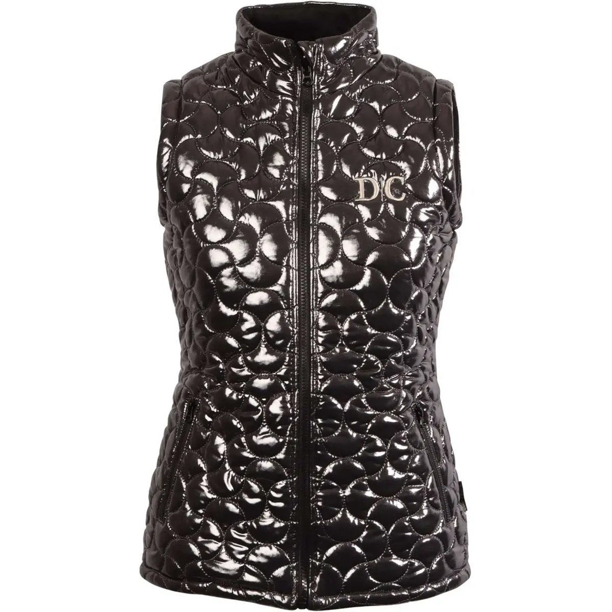 Harry's Horse Bodywarmer Denici Cavalli Stardust Omkeerbaar Zwart 1