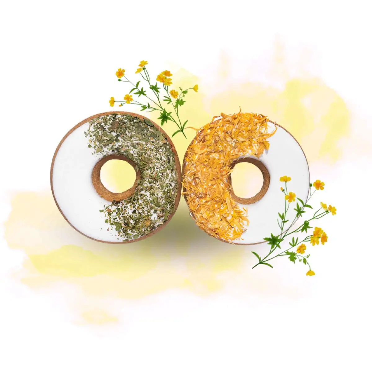 Candy Horse Donut Parsley/Calendula 1