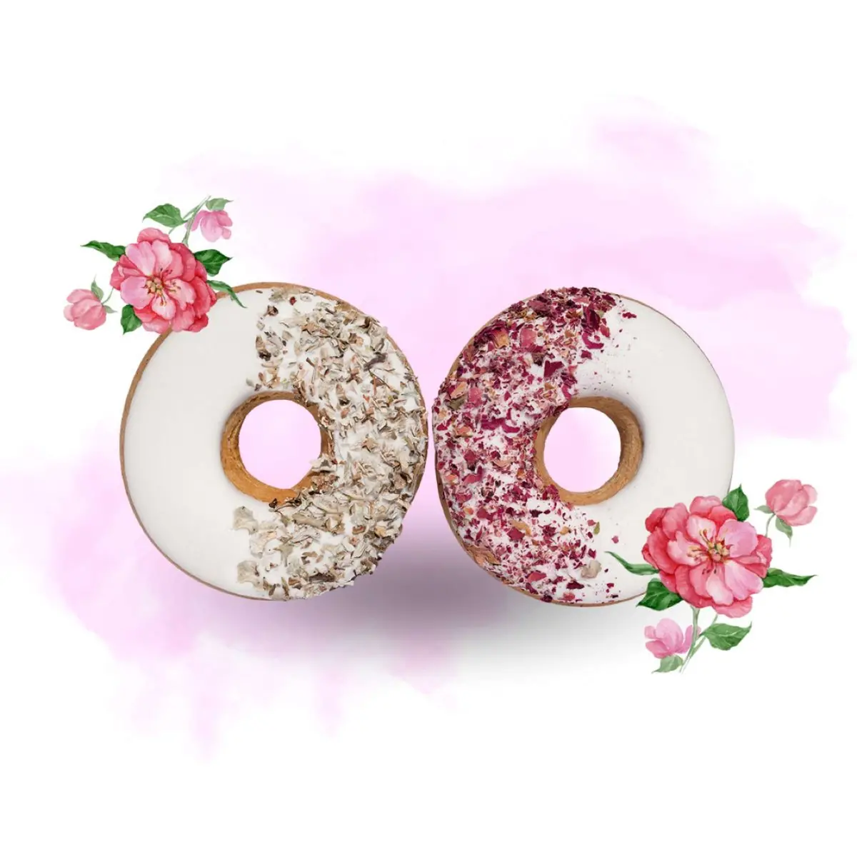 Candy Horse Donut Rose Petals/Iceland Moss 1
