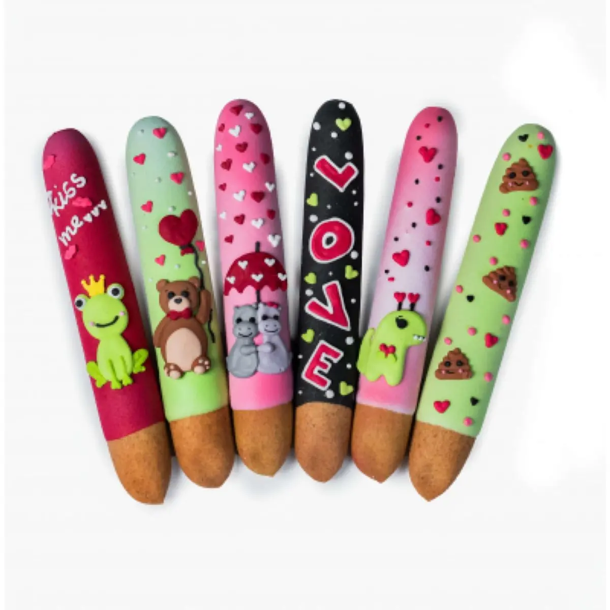 Candy Horse Love Koekjes Icing Sticks 1