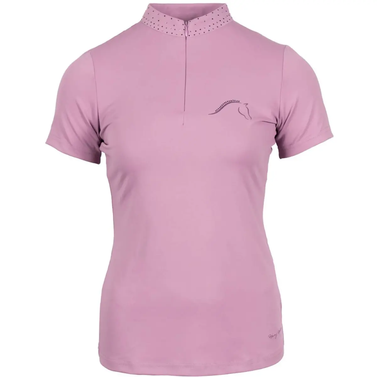 Harry's Horse Shirt Denici Cavalli Purple Passion Crystal Pale-Pansy 1