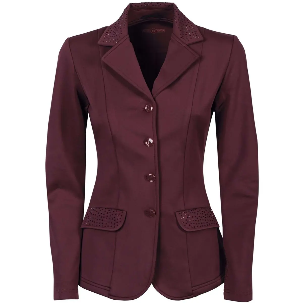 Harry's Horse Wedstrijdjasje Crystal Bordeaux 1