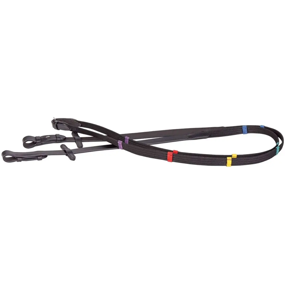 Harry's Horse Teugels Colored Stops Zwart 1