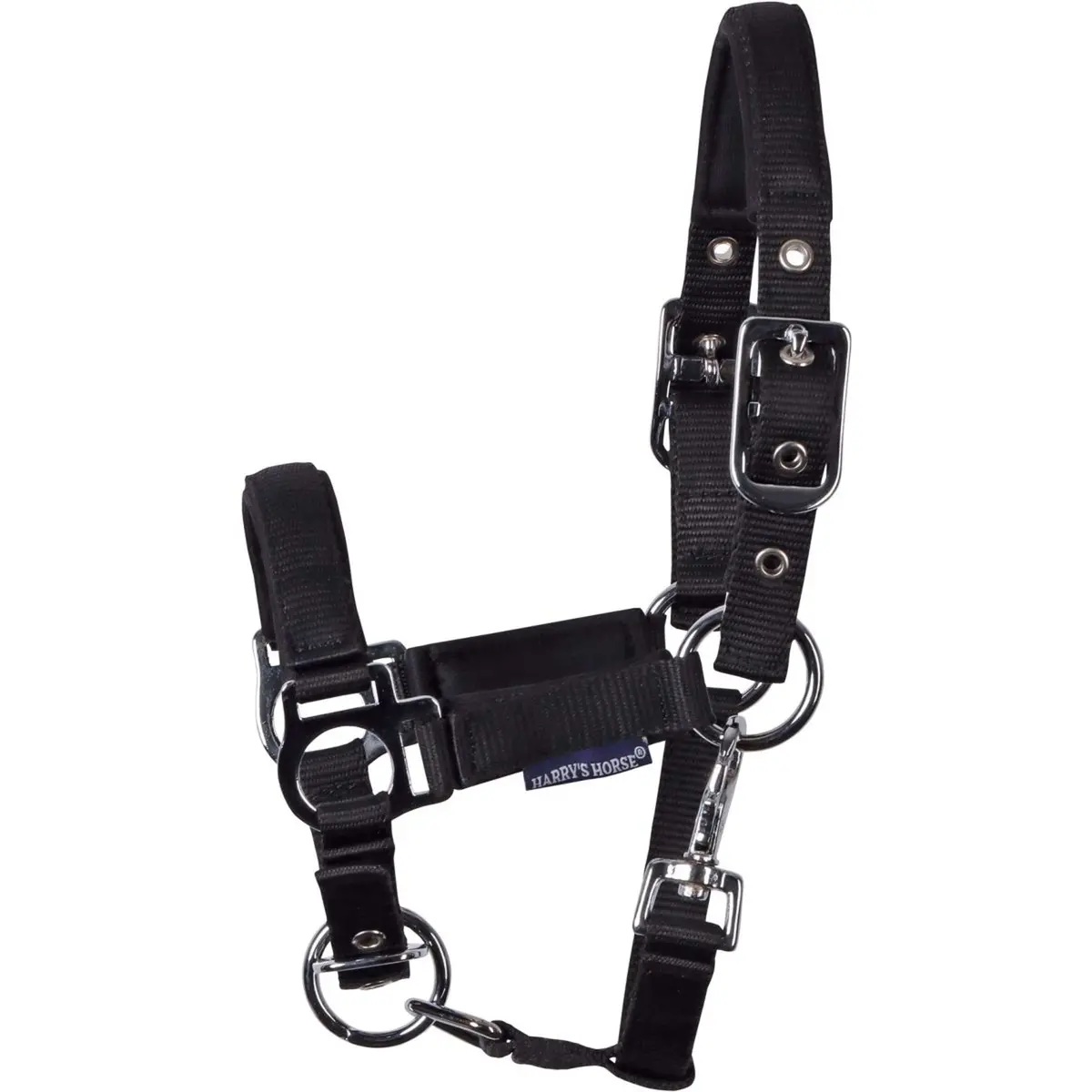 Harry's Horse Veulenhalster Padded Zwart 1
