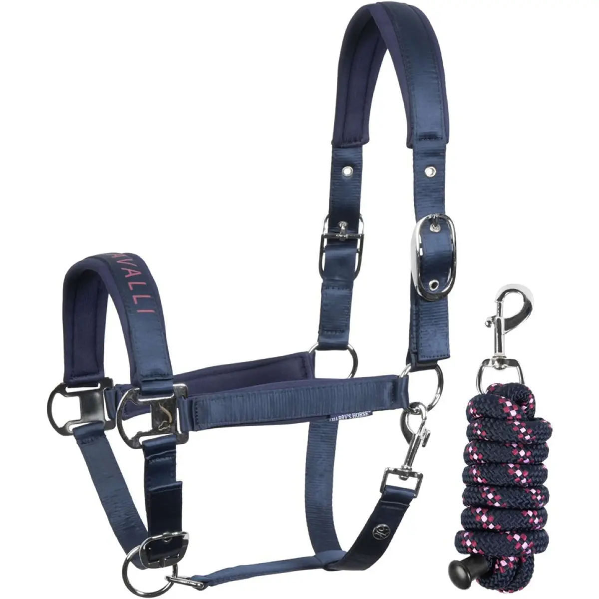 Harry's Horse Halsterset Denici Cavalli Purple Passion Satin Peacoat 1