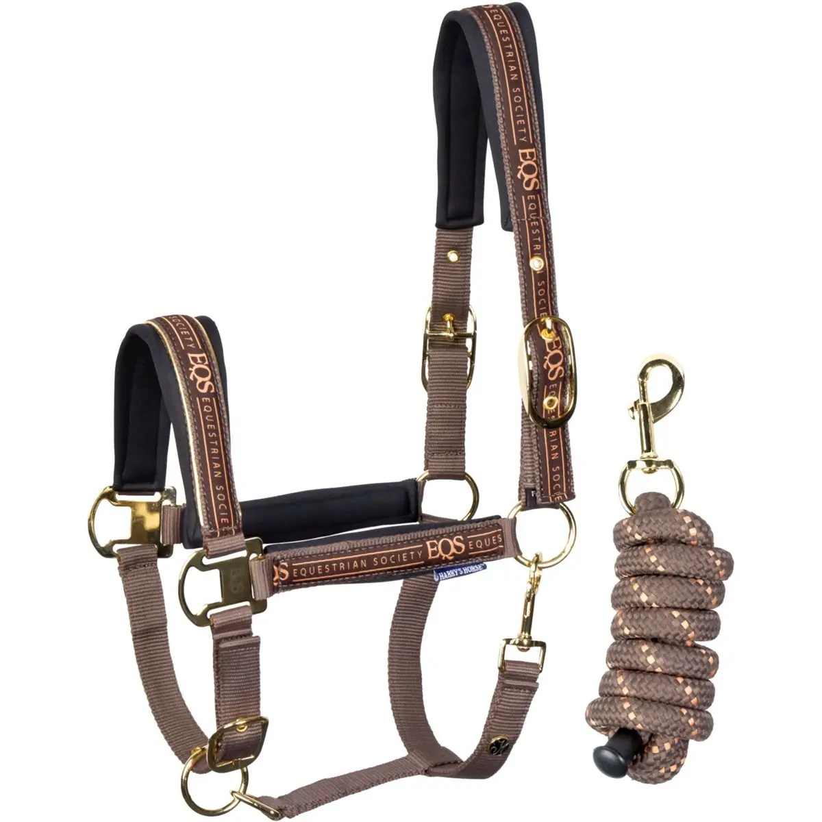Harry's Horse Halsterset Equestrian Society Coffee Quartz 1