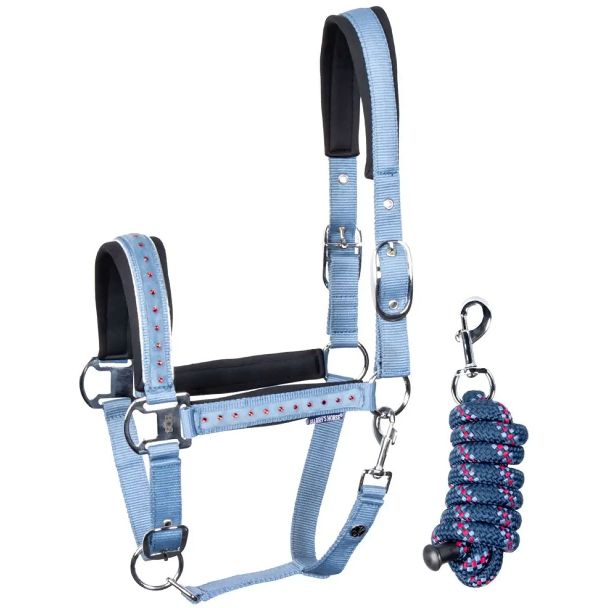 Harry's Horse Halsterset Crystal Blue Heaven 1