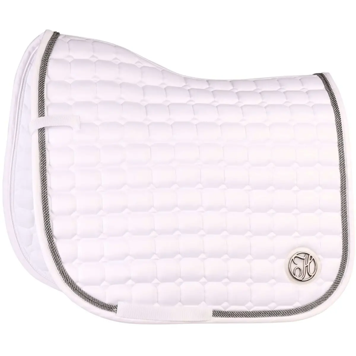 Harry's Horse Zadeldekje Reverso Competition Gunmetal Veelzijdigheid Wit 1