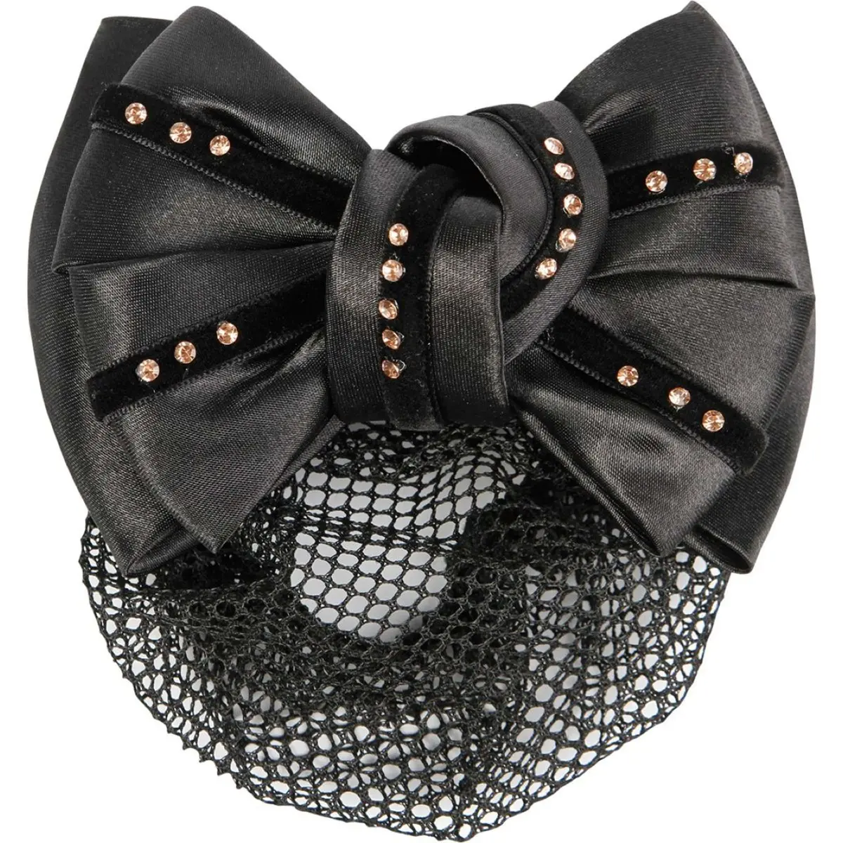Harry's Horse Haarspeld Strass Rosegold Zwart 1