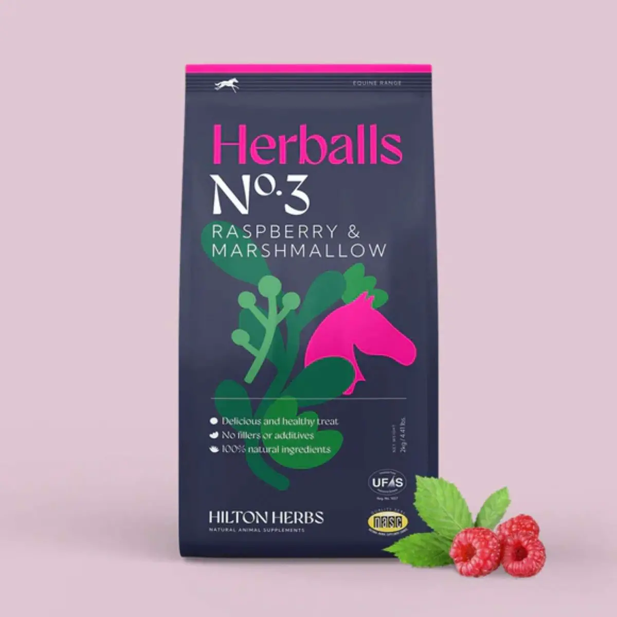 Hilton Herbs Herballs No3 Marshmallow & Raspberry 1