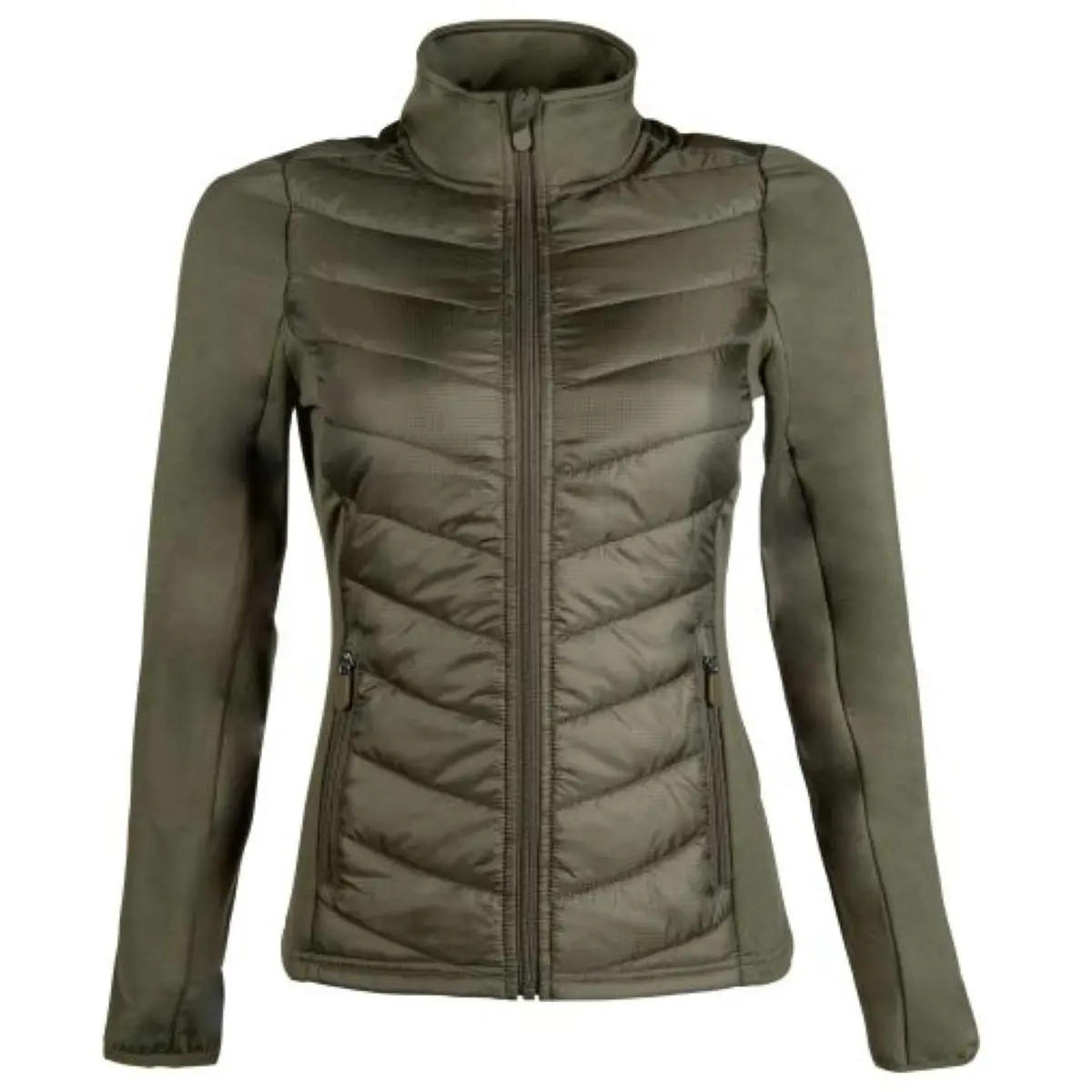 Hkm Jas Prag Nylon Olijfgroen 1