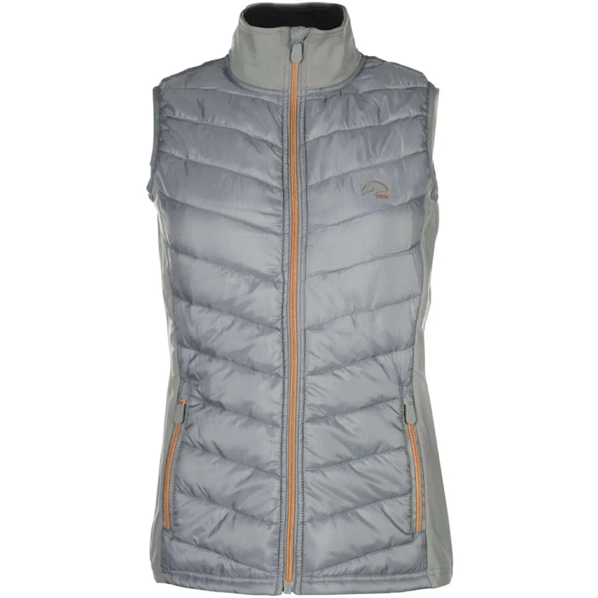 Hkm Bodywarmer Basel Grijs/Rosegoud 1