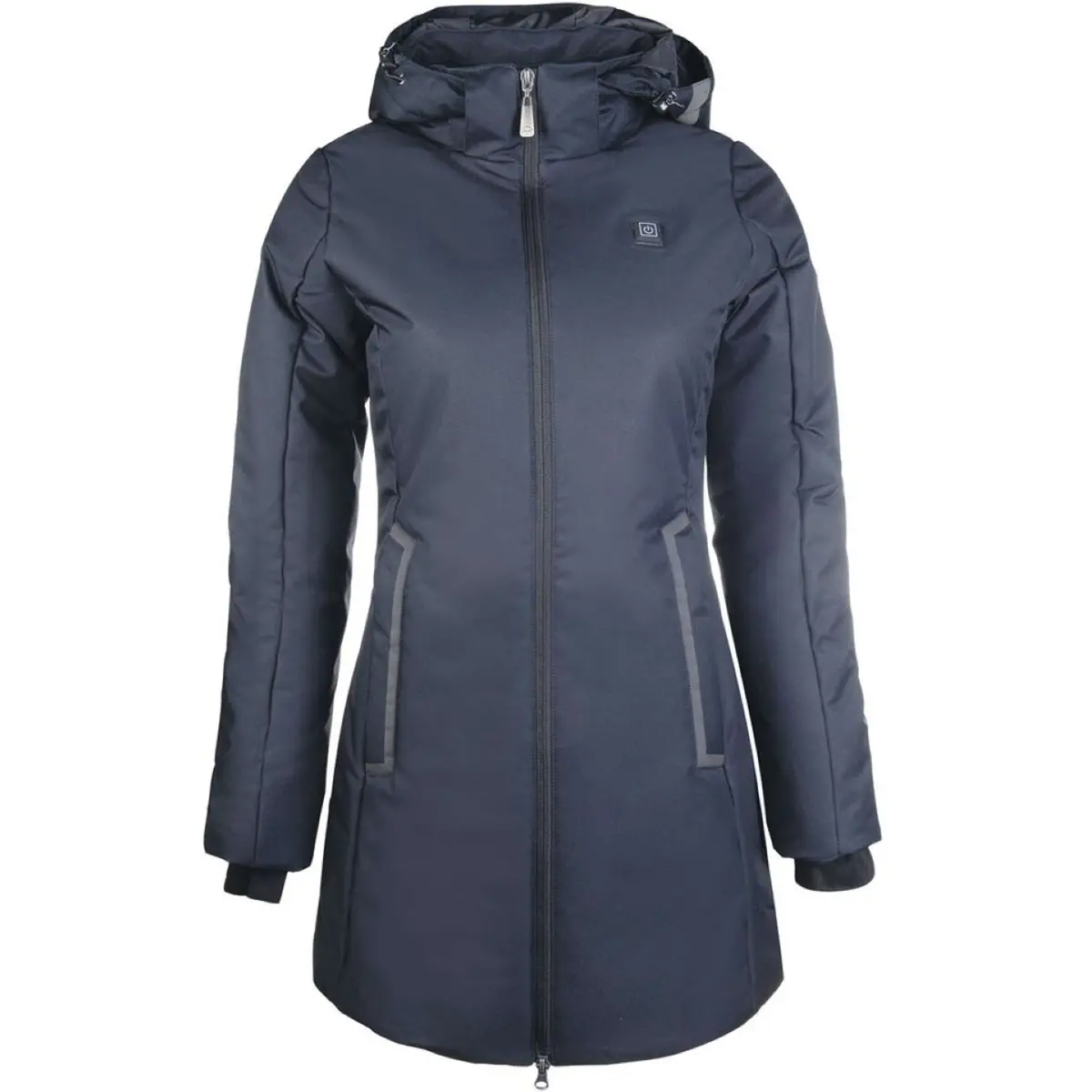 Hkm Verwarmde Jas Elegant Nachtblauw 1