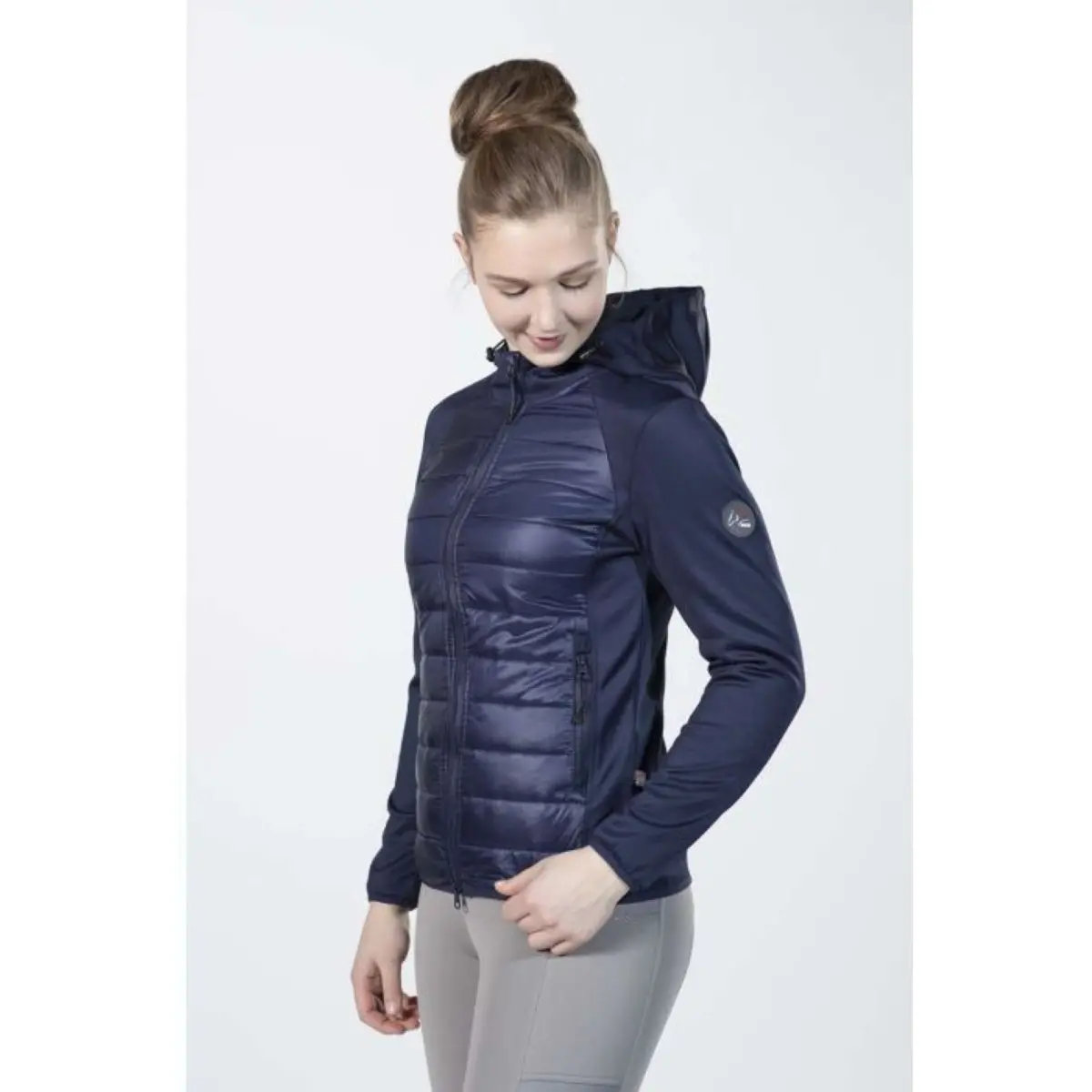 Hkm Sweatjas Style Donkerblauw 1