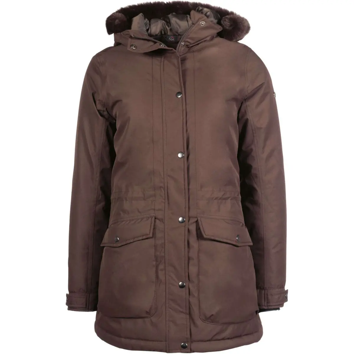 Hkm Parka Eaton Donkerbruin 1