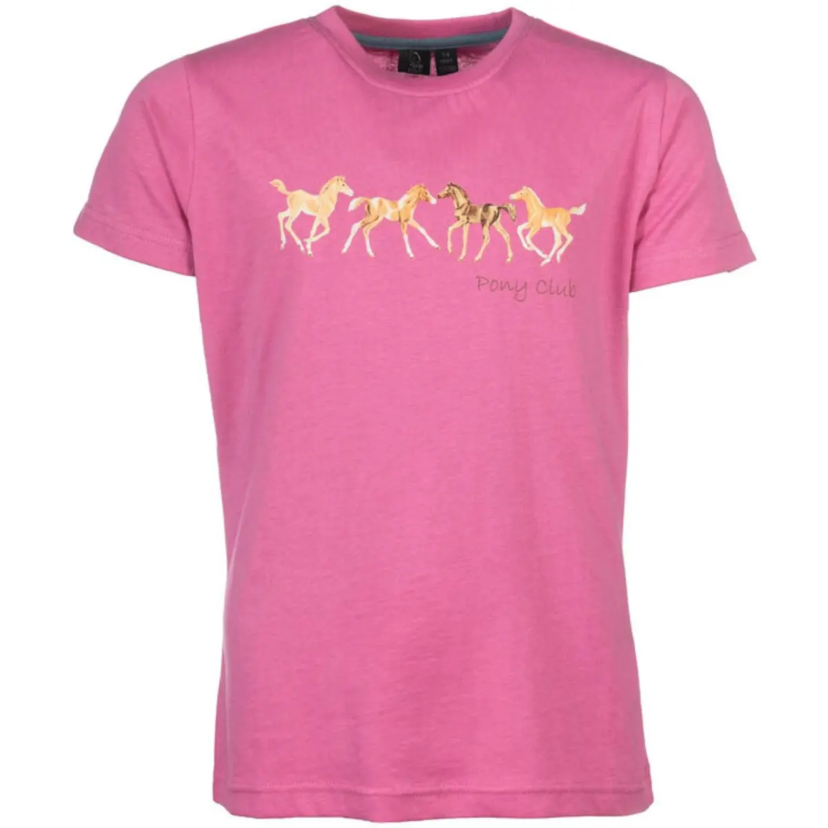 Hkm T-Shirt Pony Club Roze 1