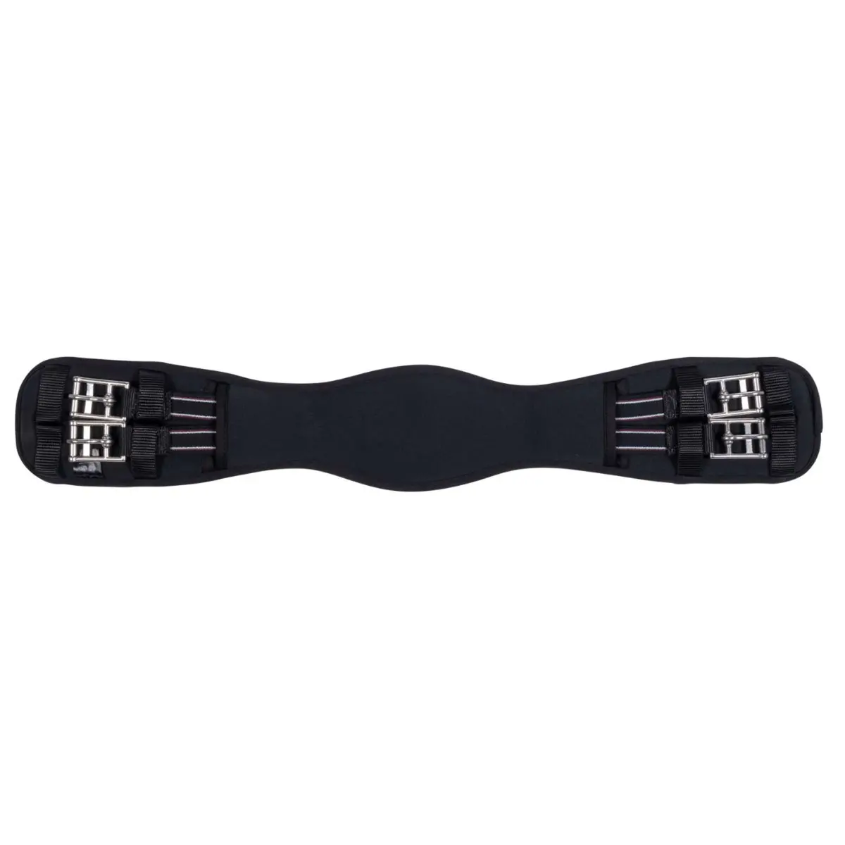 Hkm Dressuursingel Memory Foam Met Elastiek Zwart 1