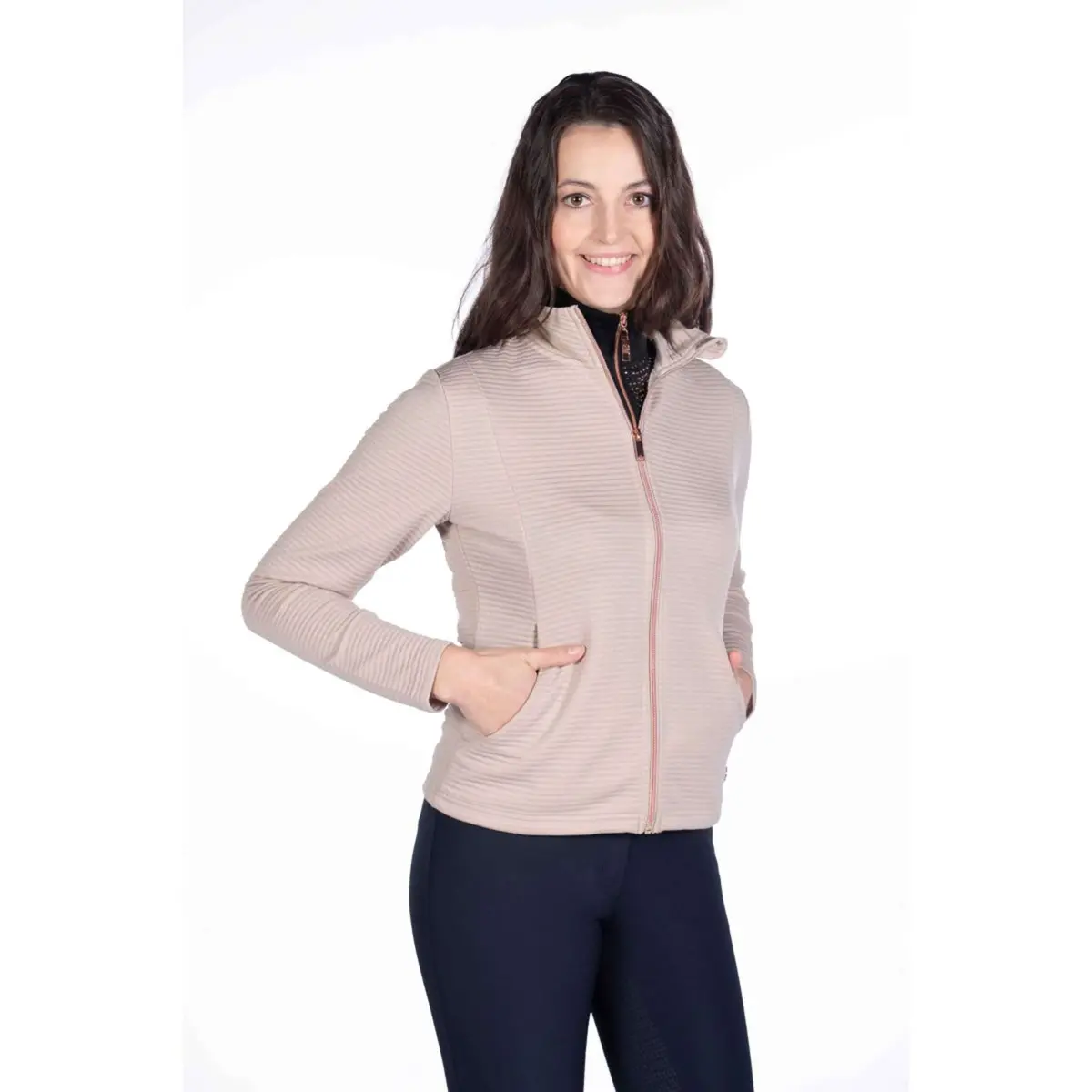 Hkm Vest Yvonne Beige 1