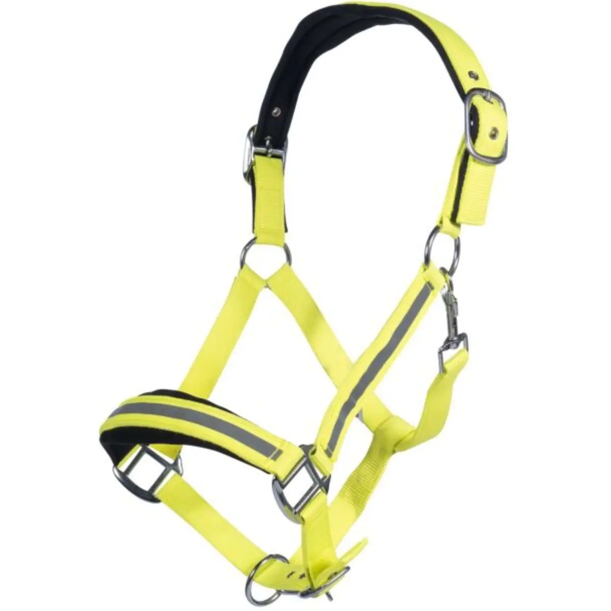 Hkm Halster Reflective Neon Geel 1