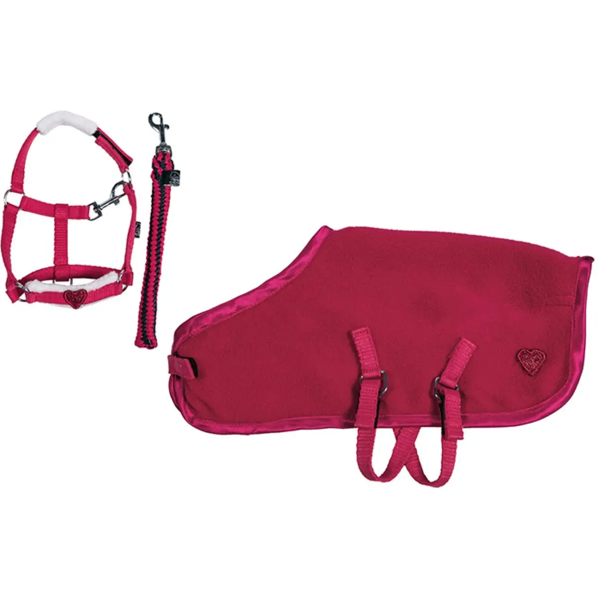 Hkm Knuffel Pony Starterset Rood 1