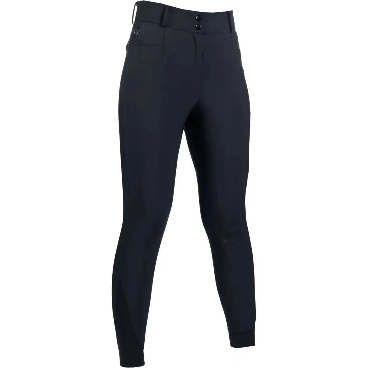 Hkm Rijbroek Keep Warm Full Grip Zwart 1