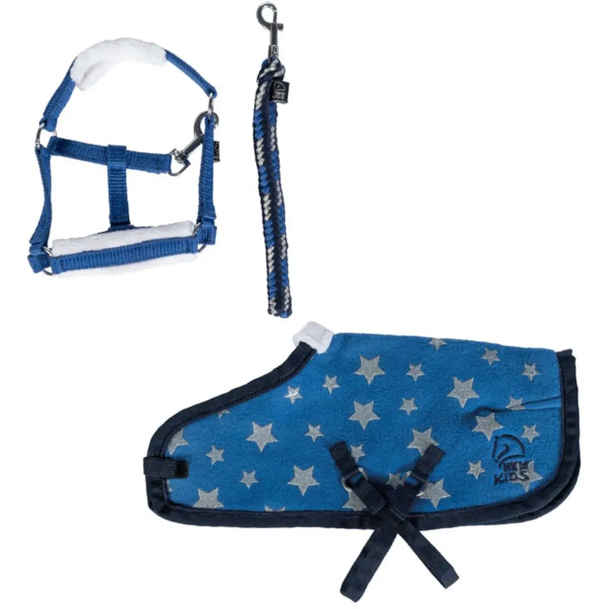 Hkm Knuffel Pony Starterset Blauw 1