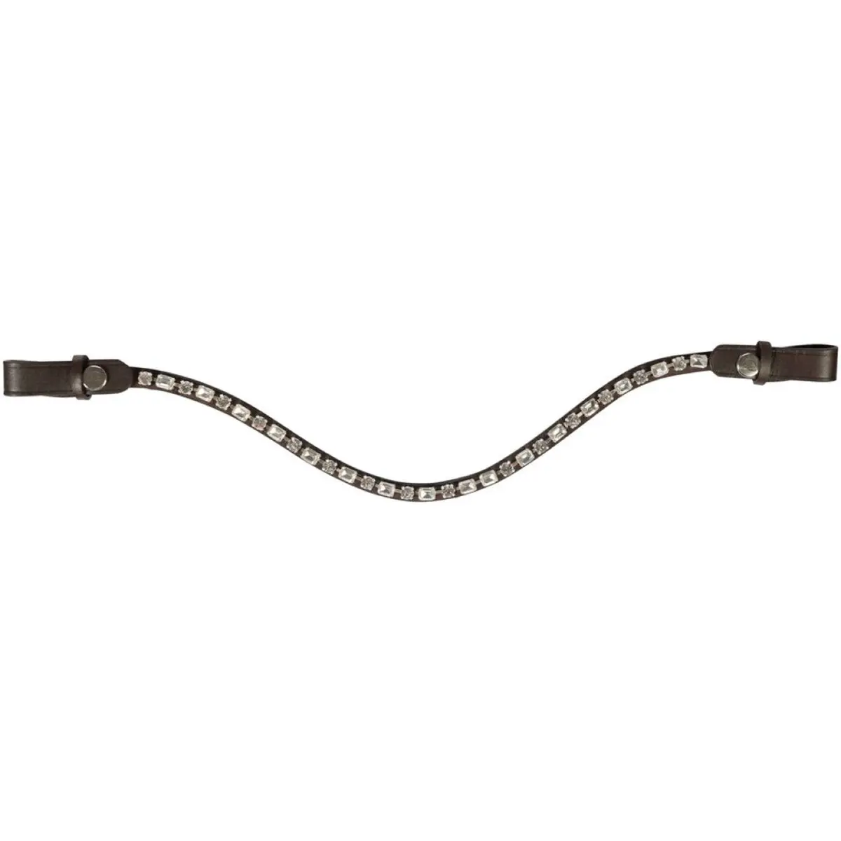 Hkm Frontriem Amazing Bruin/Zilver 1