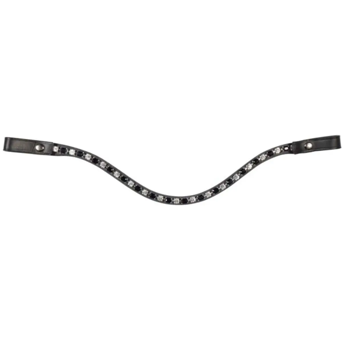 Hkm Frontriem Amazing Zwart/Zilver 1