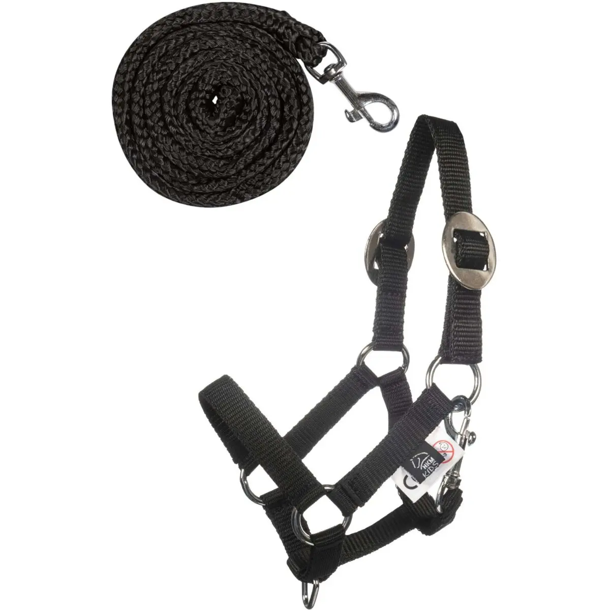 Hkm Halsterset Hobby Horsing Zwart 1