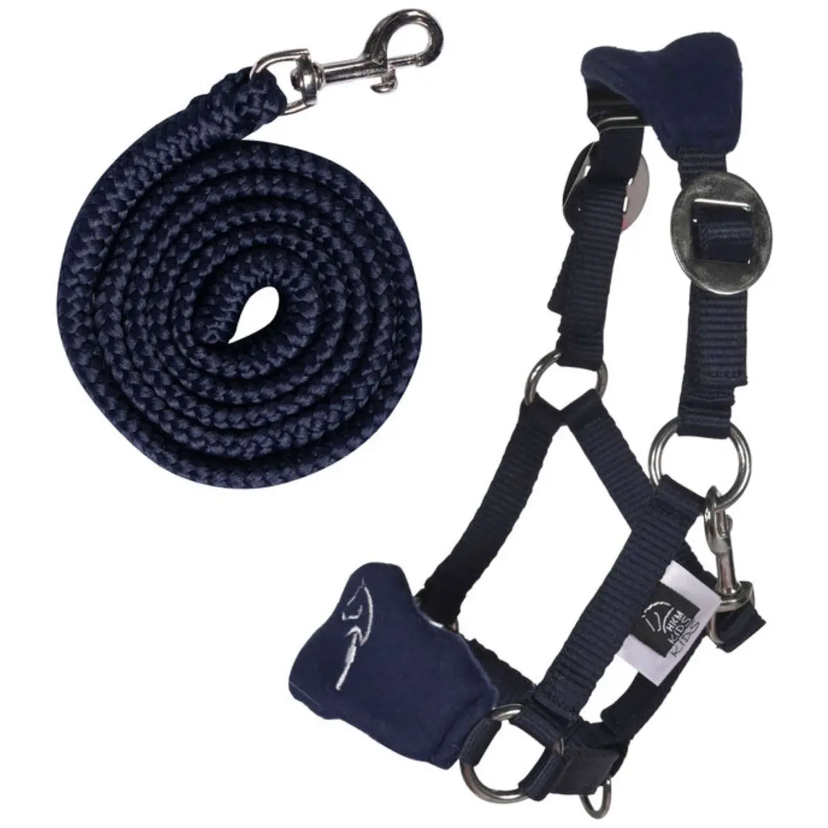 Hkm Fleece Halster Hobby Horsing Blauw 1