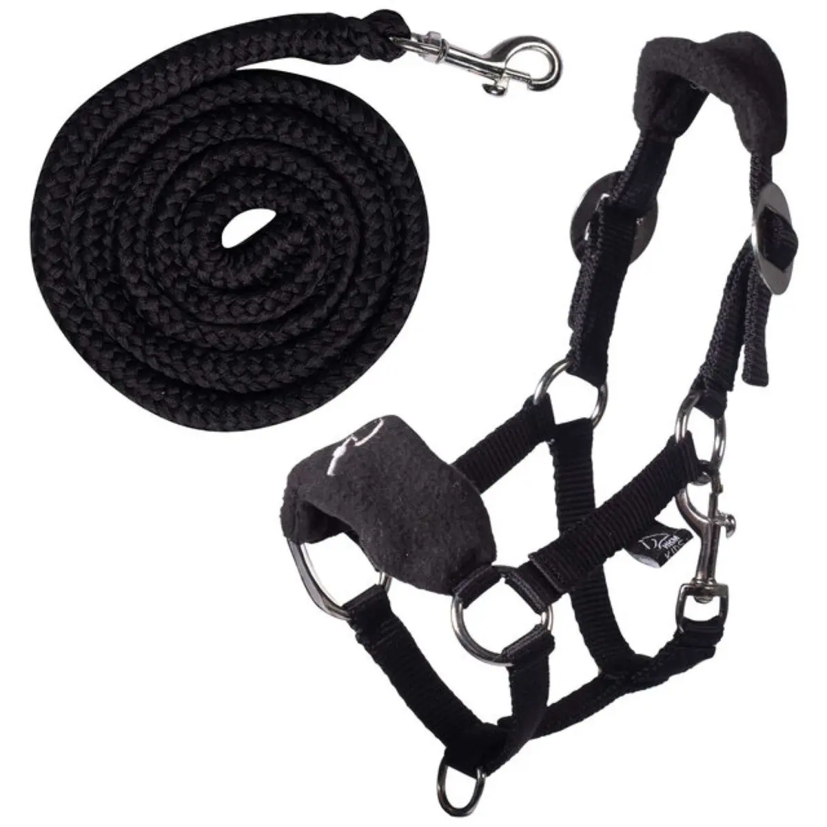 Hkm Fleece Halster Hobby Horsing Zwart 1