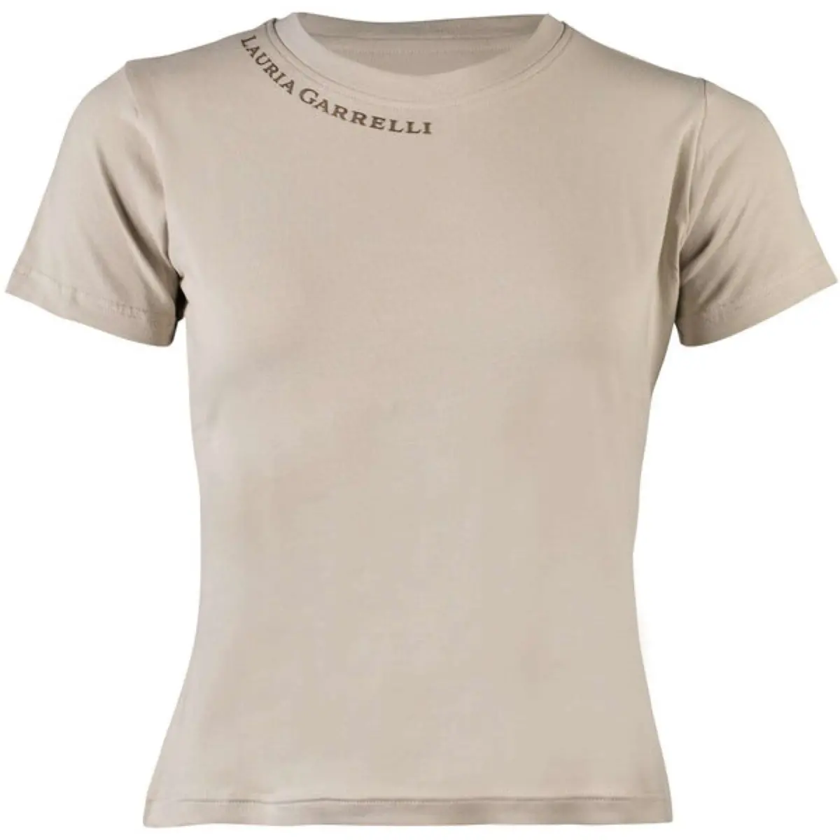 Lauria Garrelli T-Shirt Limone Grijs/Beige 1