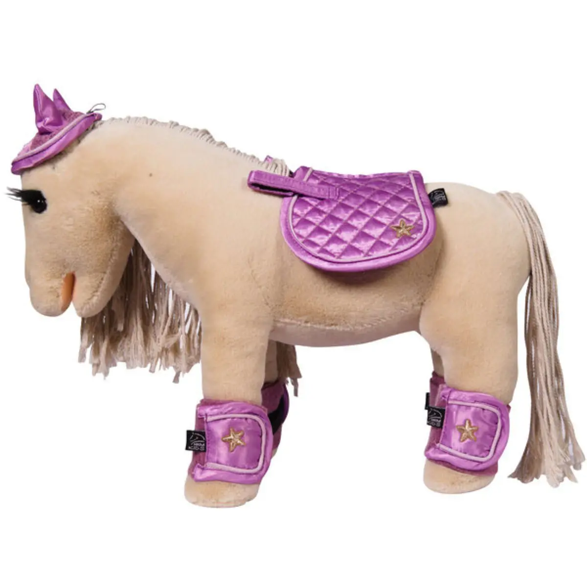 Hkm Speelgoed Cuddle Horse Fuchsia 1