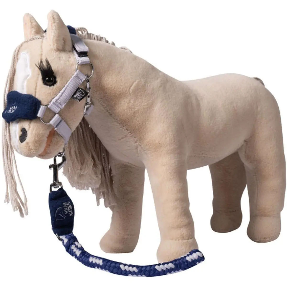 Hkm Halsterset Cuddle Horse Grijs/Blauw 1
