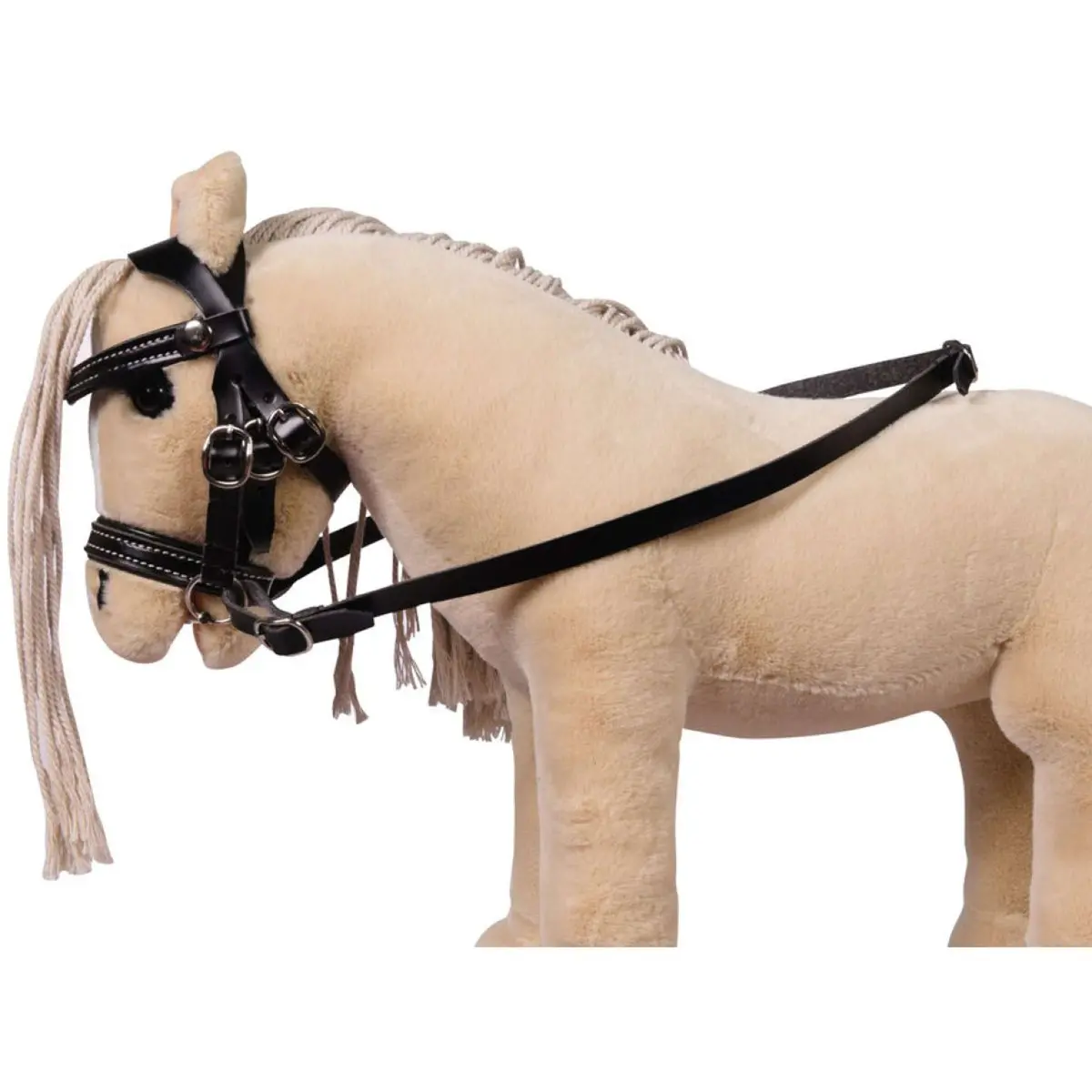 Hkm Hoofdstel Cuddle Horse Zwart 1