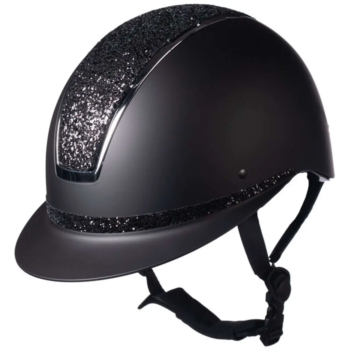 Hkm Cap Lady Shield Elegant Zwart/Zilver 1