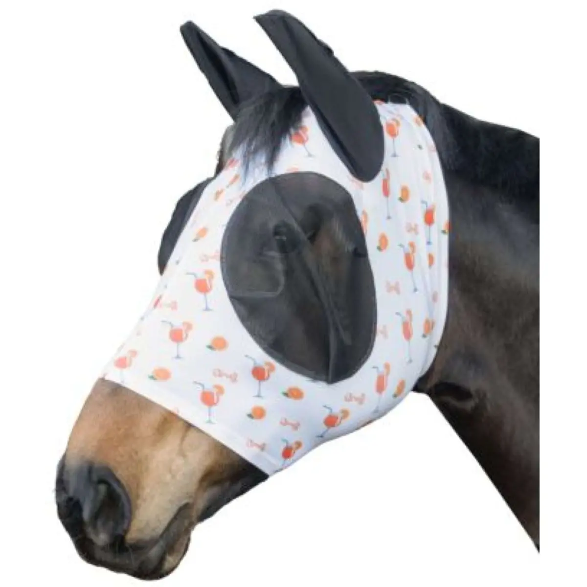 Hkm Vliegenmasker Splash Oranje 1