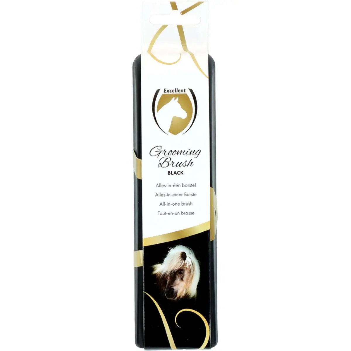 Excellent Borstel Horse Zwart 1