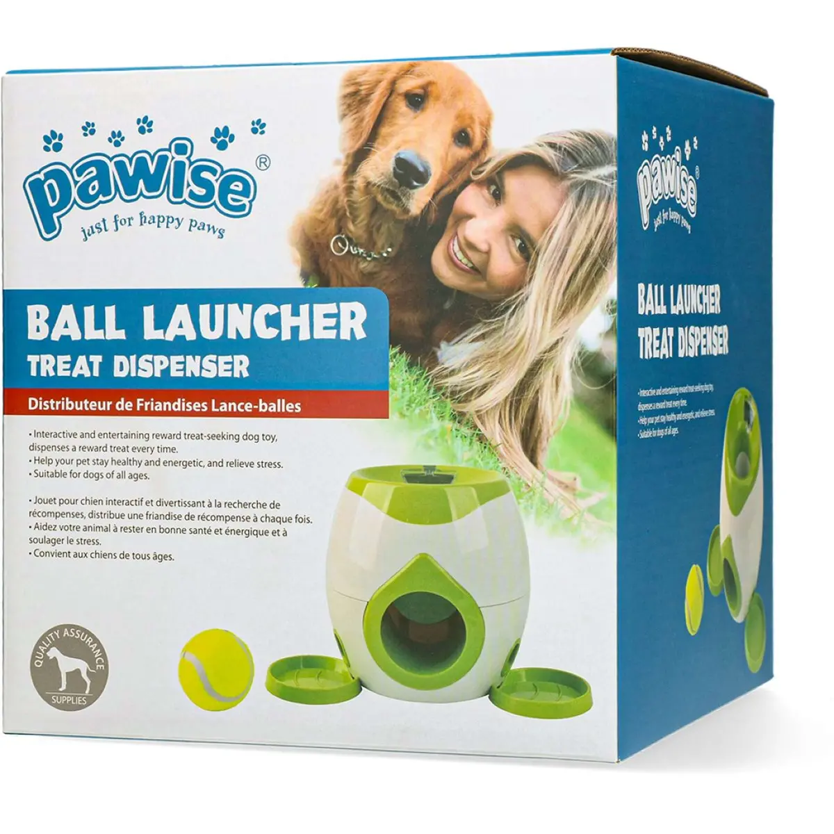Pawise Ball Launcher Food Feeder 1
