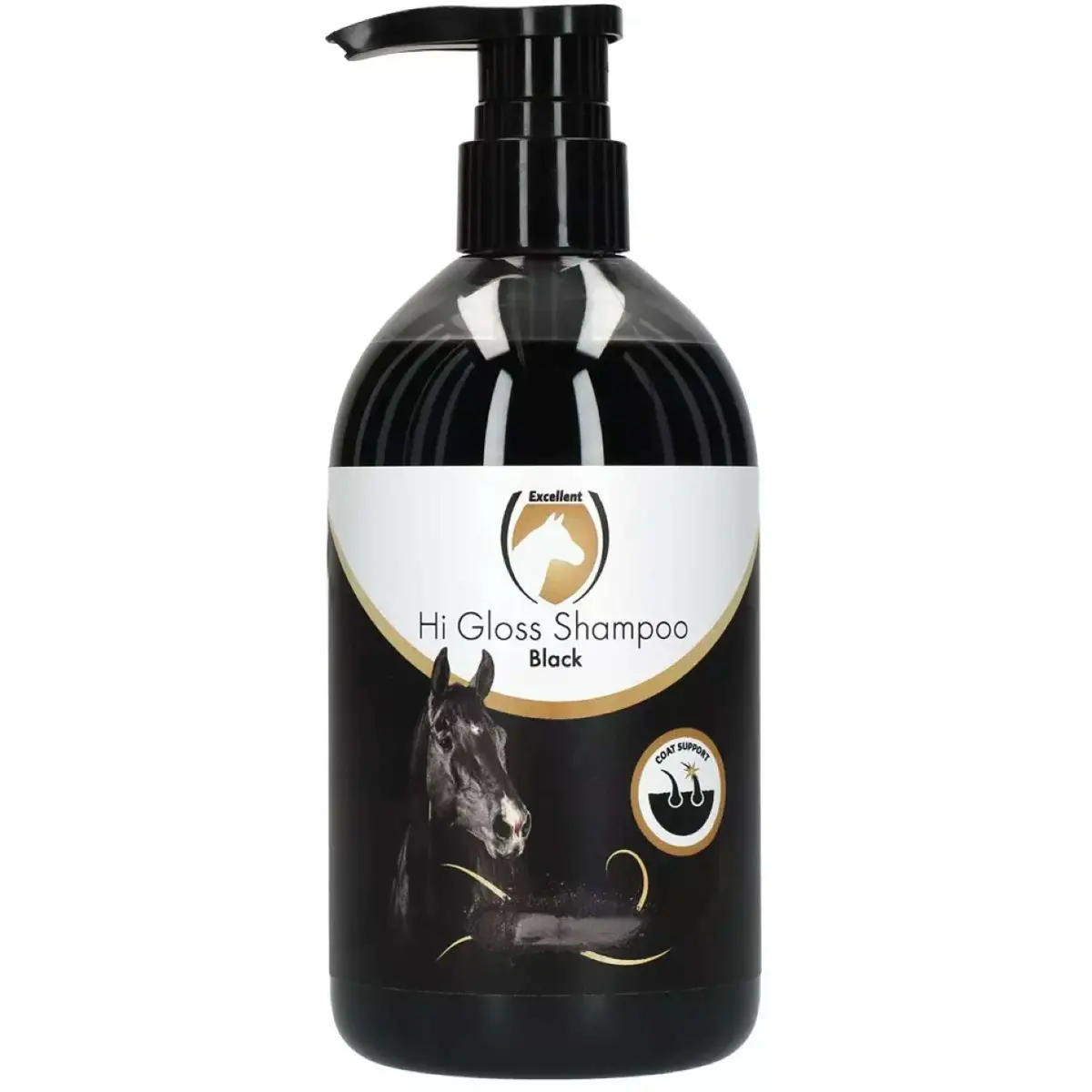 Excellent Horse Hi Gloss Shampoo Zwart 1