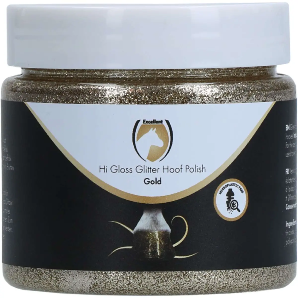 Excellent Hoeflak Hi Gloss Glitter Goud 1