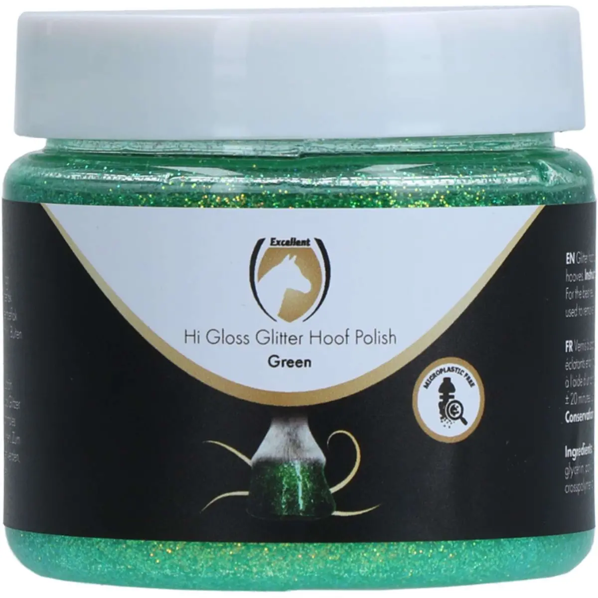 Excellent Hoeflak Hi Gloss Glitter Turquoise 1