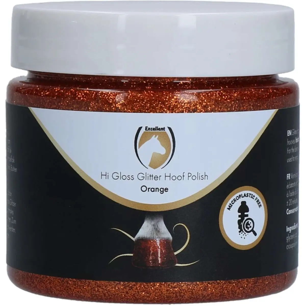 Excellent Hoeflak Hi Gloss Glitter Oranje 1