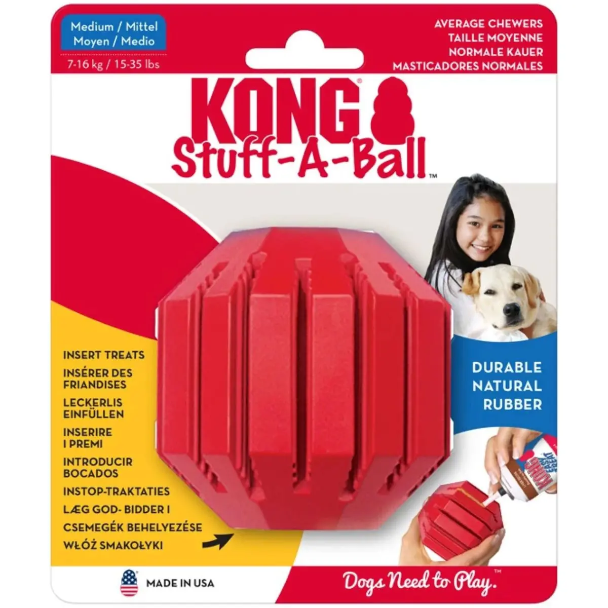 Kong Bal Stuff-A-Ball 1