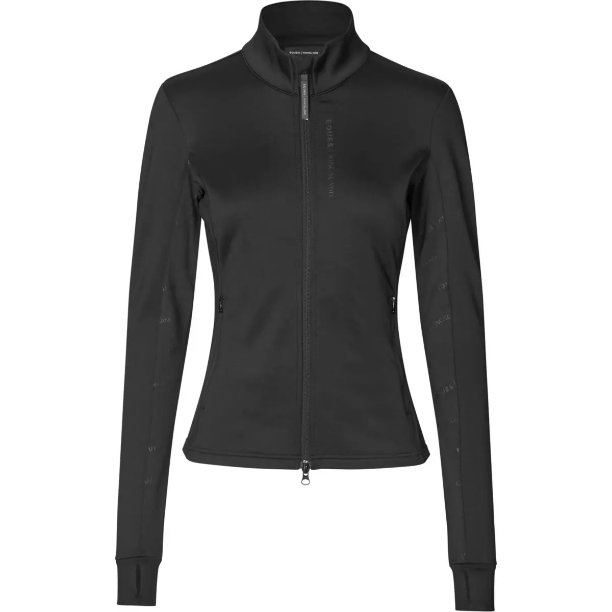 Kingsland X Eques Fleecevest Sylvia Zwart 1