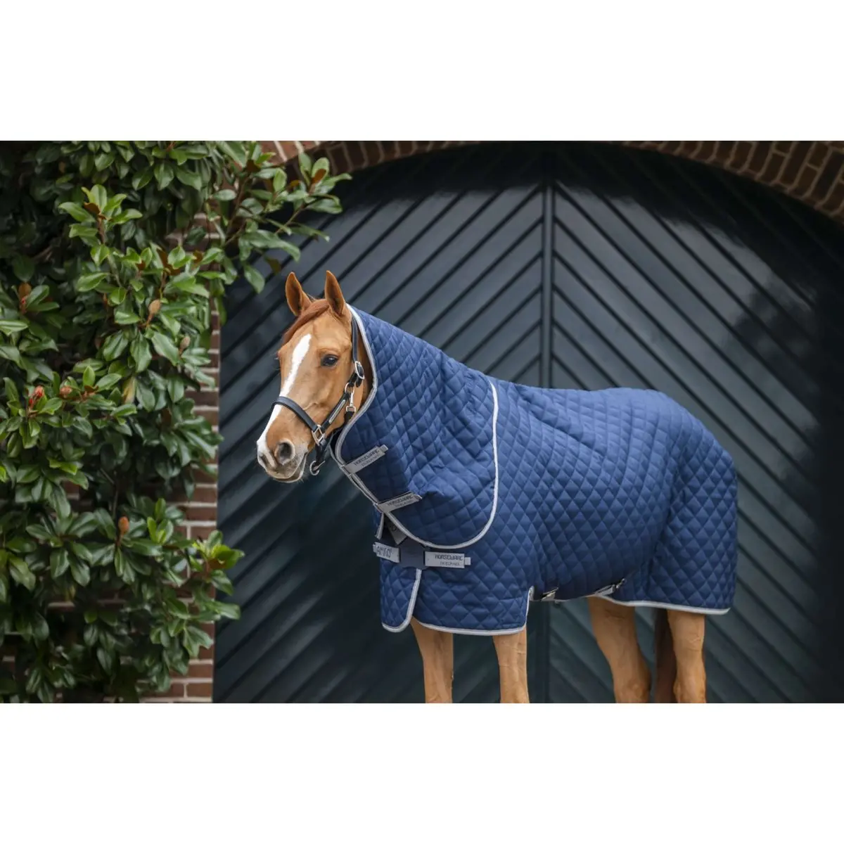 Amigo Quilted Stable Plus 200G Navy/Titanium Grey/Silver 1