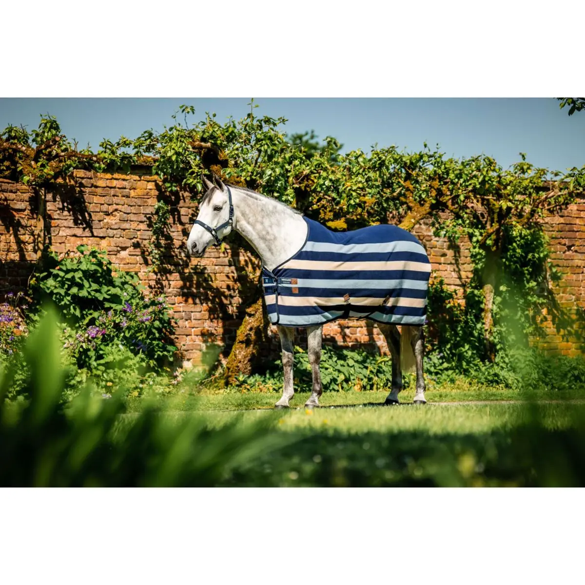 Horseware Fleece Cooler Newmarket Witney Navy 1